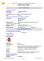 Conforms to OSHA HazCom 2012, CPR & NOM-018-STPS-2000 Standards SAFETY DATA SHEET. Section 1: IDENTIFICATION. Sakrete Blacktop Sealer. Sealer.