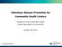Infectious Disease Prevention for Community Health Centers