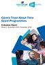 Carers Trust About Time Grant Programmes Evaluation Report