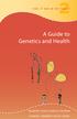 A Guide to Genetics and Health