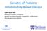 Genetics of Pediatric Inflammatory Bowel Disease