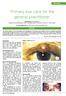 Primary eye care for the general practitioner