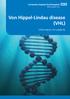 Von Hippel-Lindau disease (VHL) Information for patients