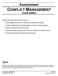 CONFLICT MANAGEMENT Fourth Edition