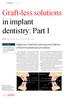 Graft-less solutions in implant dentistry: Part 1
