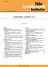 hiv treatmen + bulletin (e) september october 2014 htb(e): volume 15 number 9/10 Published by HIV i-base C O N T E N T S ISSN