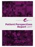 Patient Perspectives Report 2017