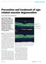 Prevention and treatment of agerelated macular degeneration