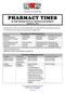 PHARMACY TIMES BY IEHP PHARMACEUTICAL SERVICES DEPARTMENT August 23, 2012
