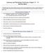 Anatomy and Physiology Unit Exam: Chapter Review Sheet