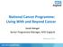 National Cancer Programme: Living With and Beyond Cancer
