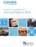 Prioritizing Paediatric HIV Annual Report 2014