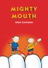 MIGHTY MOUTH. Infant Curriculum