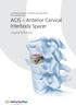 ACIS Anterior Cervical Interbody Spacer