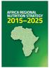 AFRICA REGIONAL NUTRITION STRATEGY