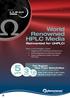 World Renowned HPLC Media Reinvented for UHPLC!