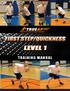 FIRST STEP/QUICKNESS LEVEL 1 TRAINING MANUAL