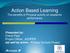 Action Based Learning The benefits of Physical activity on academic performance