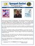 PUBLICATION BY AND FOR THE MEMBERS OF SPANAWAY PARKLAND LIONS CLUB Chartered June 1, Volume XXII Issue 11 Editor: Debora Burks May 2018