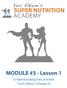 MODULE #3 - Lesson 1