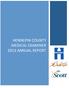 HENNEPIN COUNTY MEDICAL EXAMINER 2013 ANNUAL REPORT