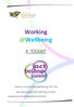 A TOOLKIT. How to incorporate wellbeing into the workplace with act-belong-commit