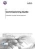 Commissioning Guide: