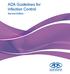 ADA Guidelines for Infection Control. Second Edition
