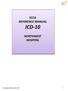 SCCA REFERENCE MANUAL ICD-10
