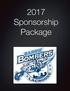 2017 Sponsorship Package