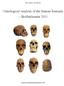 Osteological Analysis of the Human Remains Skriðuklaustur 2011