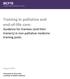 Training in palliative and end-of-life care: Guidance for trainees (and their trainers) in non-palliative medicine training posts