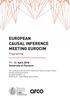 EUROPEAN CAUSAL INFERENCE MEETING EUROCIM