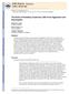 NIH Public Access Author Manuscript Assessment. Author manuscript; available in PMC 2011 August 9.