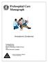 Prehospital Care Monograph