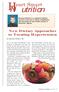 Nutrition. eart Smart. New Dietary Approaches to Treating Hypertension. By Maureen Elhatton, RD