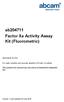 ab Factor Xa Activity Assay Kit (Fluorometric)