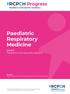 Paediatric Respiratory Medicine