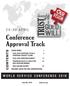 Conference Approval Track