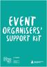 Event. Organisers. support kit 31 AUGUST INTERNATIONAL OVERDOSE AWARENESS DAY