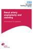 The Leeds Teaching Hospitals NHS Trust Renal artery angioplasty and stenting