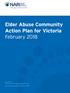 Elder Abuse Community Action Plan for Victoria February 2018