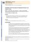 NIH Public Access Author Manuscript Clin Infect Dis. Author manuscript; available in PMC 2010 August 17.
