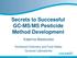 Secrets to Successful GC-MS/MS Pesticide Method Development