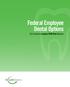 Federal Employee Dental Options Guide for Lovelace FEHB Plan Members