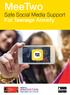 MeeTwo. Safe Social Media Support For Teenage Anxiety