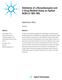 Validation of a Benzodiazepine and Z-Drug Method Using an Agilent 6430 LC/MS/MS