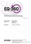 EQ-360 Multirater Feedback Report (Coach)