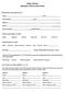 MERCY HOUSE RESIDENT APPLICATION FORM