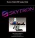 Skytron Model 6500 Surgical Table